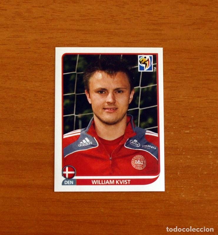 Figurine di Calcio: Dinamarca -N&ordm; 360 Willam kvist -Mundial South Africa 2010 FIFA World Cup-Panini -Nunca Pegado
