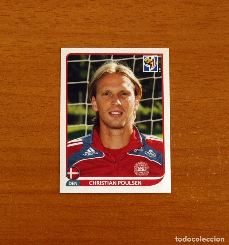 Cartes &agrave; collectionner de Football: Dinamarca -N&ordm; 361 Christian Poulsen -Mundial South Africa 2010 FIFA World Cup-Panini -Nunca Pegado