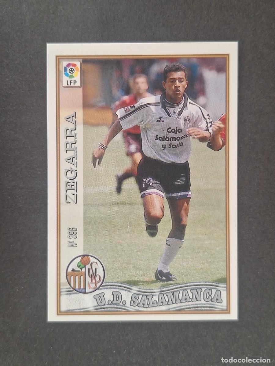 Cromos de f&uacute;tbol: L1 ZEGARRA U. D. SALAMANCA 396 MUNDICROMO LAS FICHAS DE LA LIGA 1997 1998 97 98