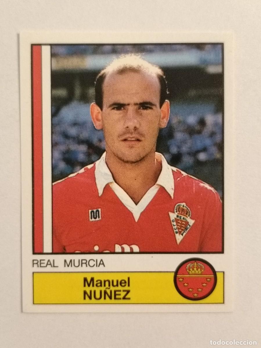 Cromos de f&uacute;tbol: #156 NU&Ntilde;EZ (REAL MURCIA) FUTBOL 87 PANINI