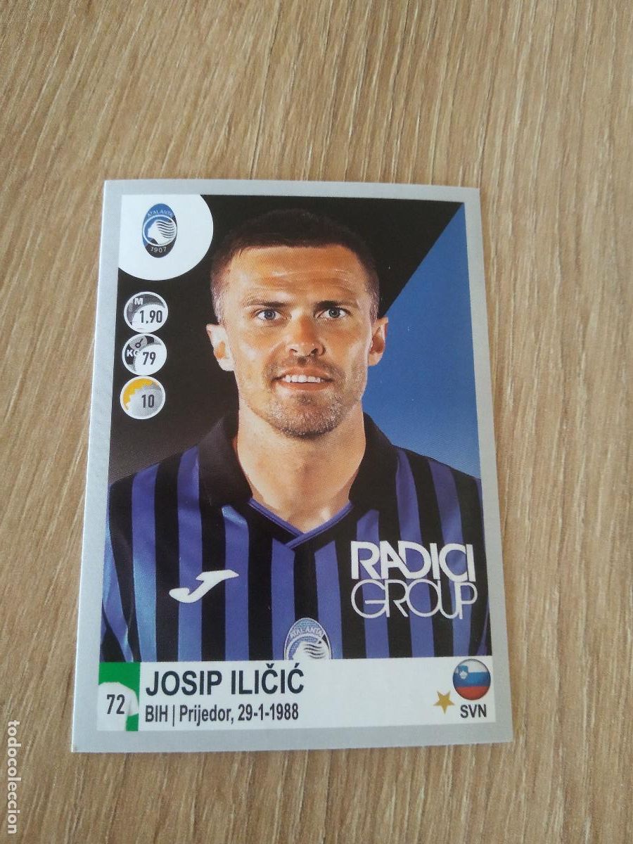 Figurine di Calcio: 54 JOSIP ILICIC ATALANTA CROMO FUTBOL PANINI LIGA ITALIA 20-21 CALCIATORI 2020-2021