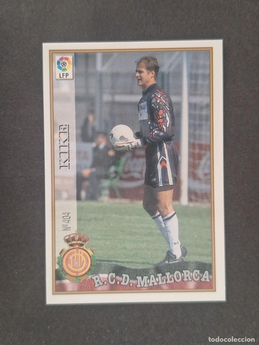 Cromos de Futebol: L1 KIKE R. C. D. MALLORCA 404 MUNDICROMO LAS FICHAS DE LA LIGA 1997 1998 97 98
