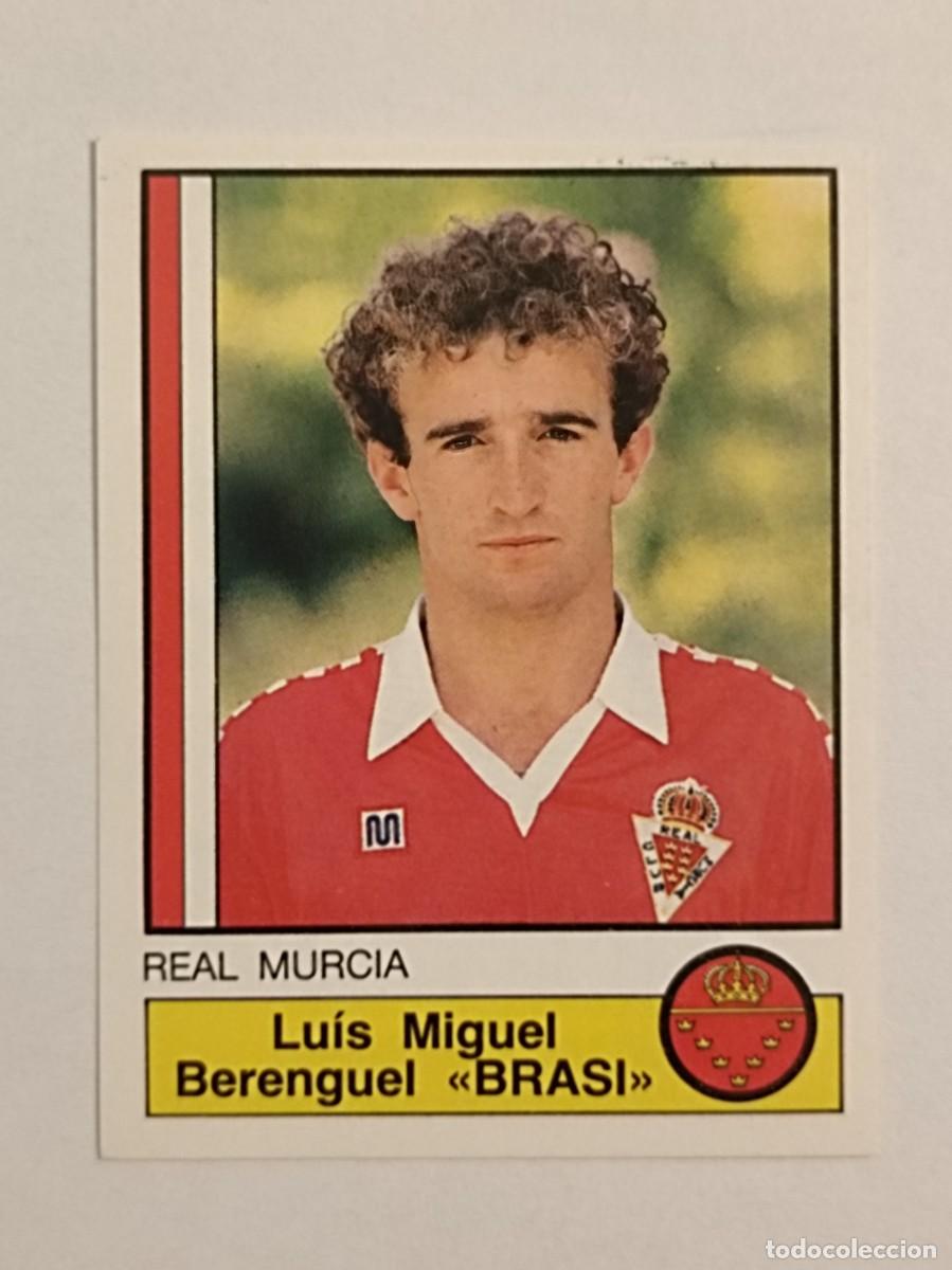 Fu&szlig;ball-Sticker: #162 BRASI (REAL MURCIA) FUTBOL 87 PANINI