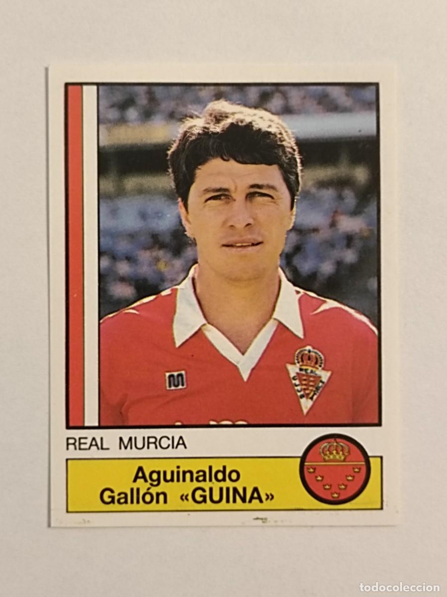 Fu&szlig;ball-Sticker: #163 GUINA (REAL MURCIA) FUTBOL 87 PANINI