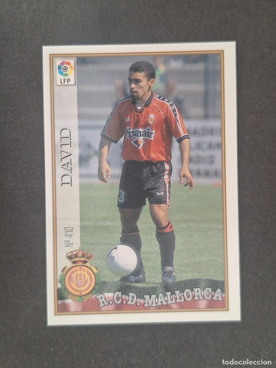 Fu&szlig;ball-Sticker: L1 DAVID R. C. D. MALLORCA 410 MUNDICROMO LAS FICHAS DE LA LIGA 1997 1998 97 98