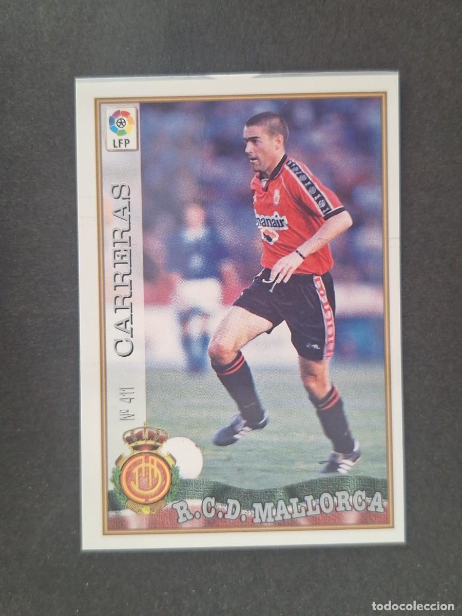 Fu&szlig;ball-Sticker: L1 CARRERAS R. C. D. MALLORCA 411 MUNDICROMO LAS FICHAS DE LA LIGA 1997 1998 97 98