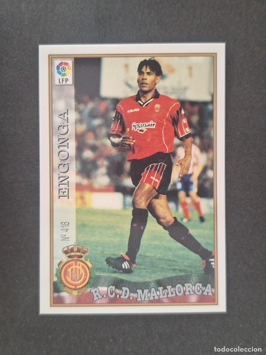 Fu&szlig;ball-Sticker: L1 ENGONGA R. C. D. MALLORCA 416 MUNDICROMO LAS FICHAS DE LA LIGA 1997 1998 97 98