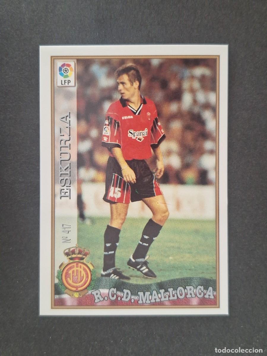 Football Stickers: L1 ESKURZA R. C. D. MALLORCA 417 MUNDICROMO LAS FICHAS DE LA LIGA 1997 1998 97 98