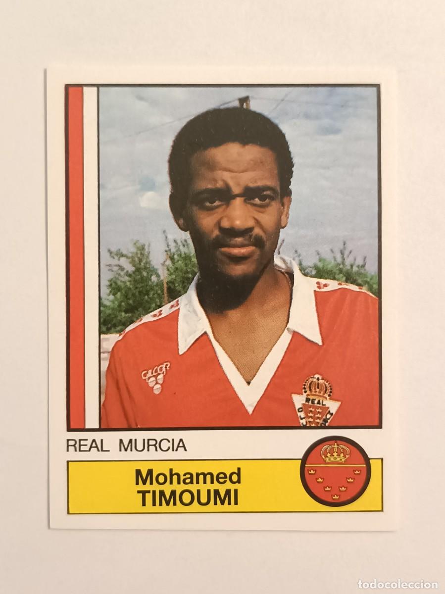 Football Stickers: #166 TIMOUMI (REAL MURCIA) FUTBOL 87 PANINI
