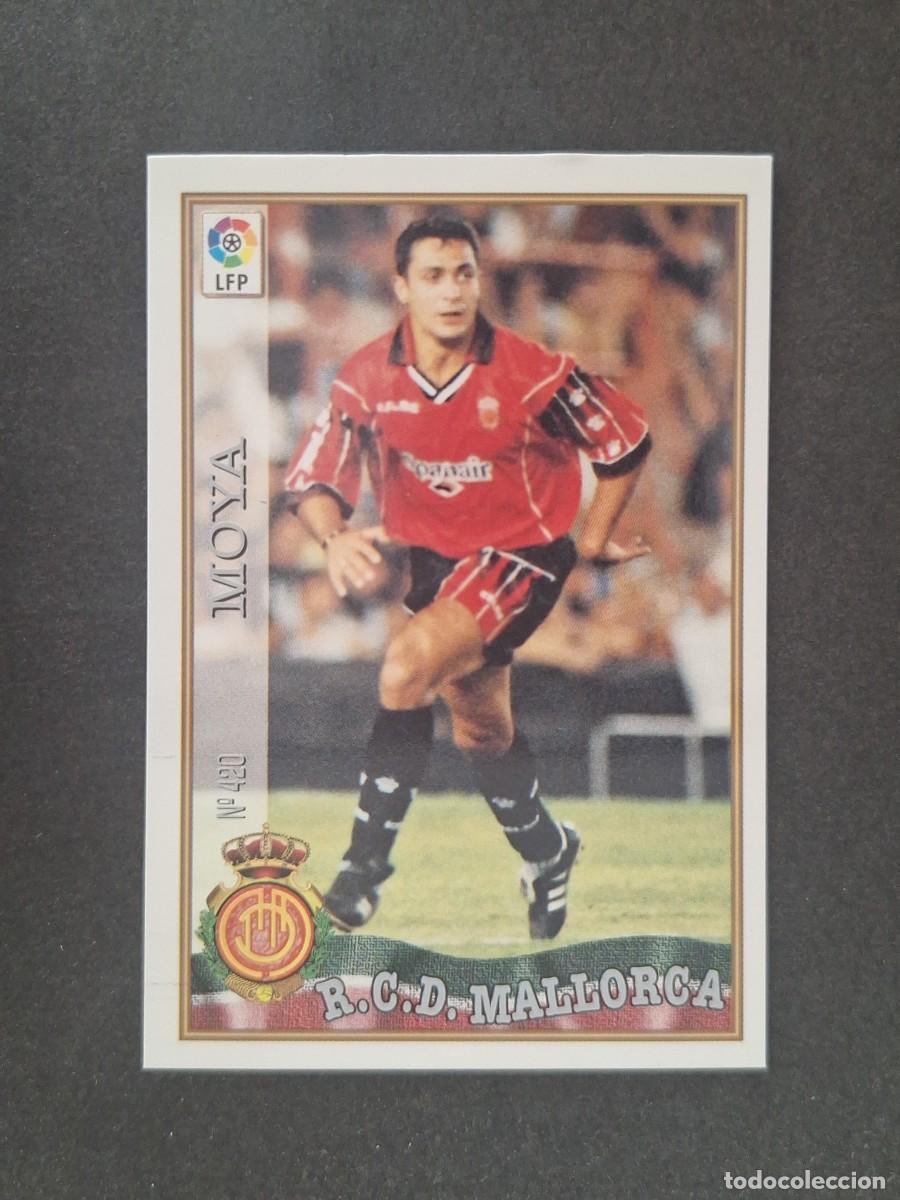 Cromos de Futebol: L1 MOYA R. C. D. MALLORCA 420 MUNDICROMO LAS FICHAS DE LA LIGA 1997 1998 97 98
