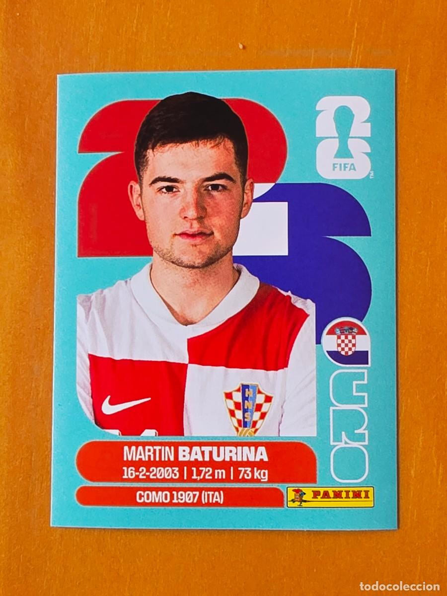Cromos de Futebol: CRO 11 Martin Baturina, Croacia, Panini FIFA World Cup Mundial 2026 Sticker