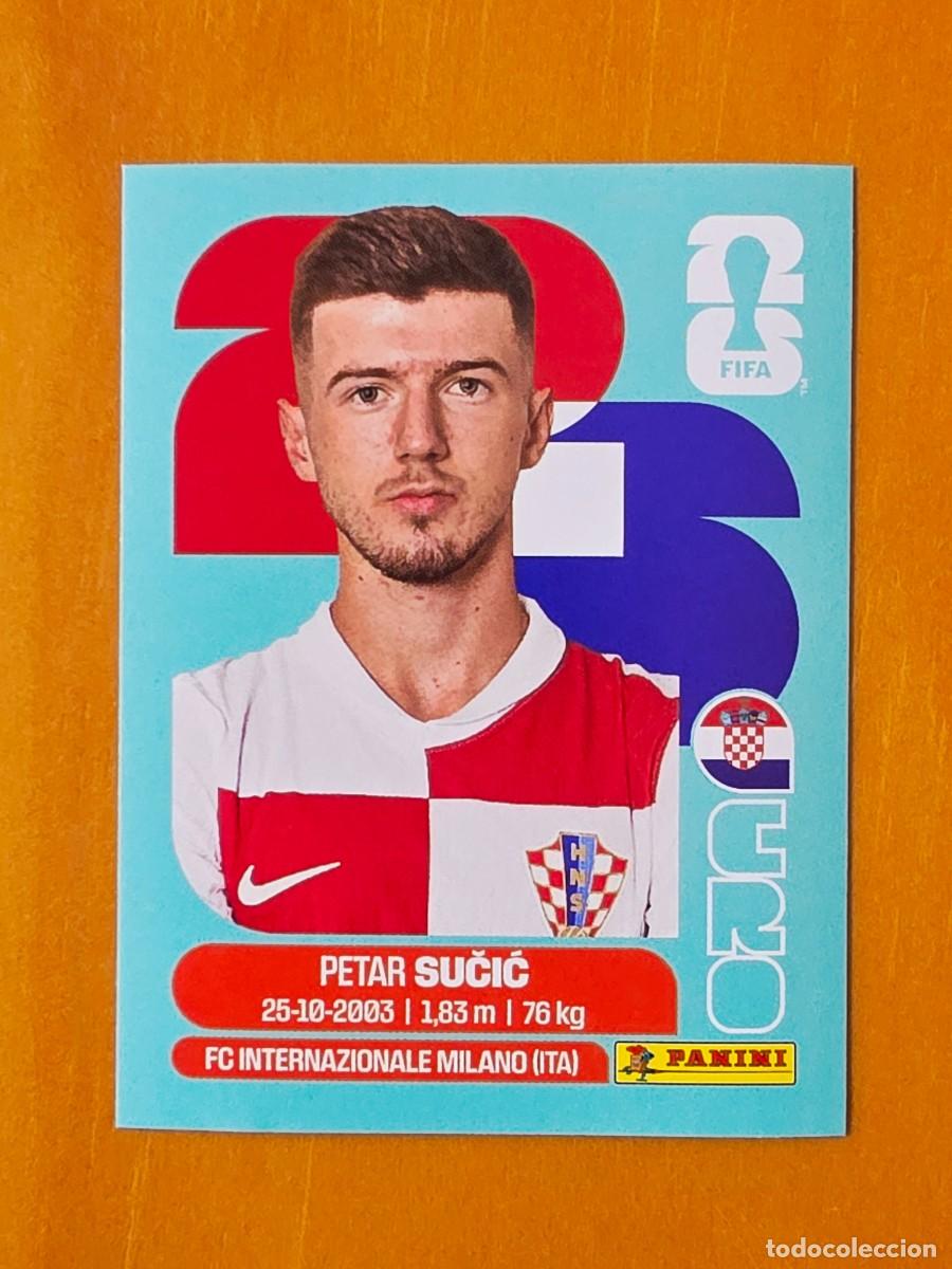 Cromos de Futebol: CRO 15 Petar Sučić, Croacia, Panini FIFA World Cup Mundial 2026 Sticker