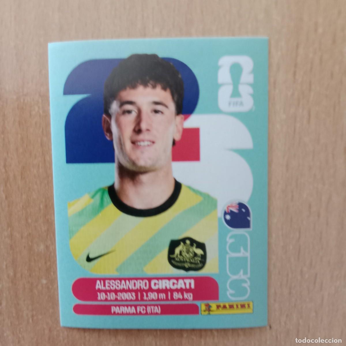 Cromos de Futebol: ALESSANDRO CIRCATI , AUSTRALIA , STICKER CROMO N&ordm; AUS 5 , FIFA WORLD CUP 2026 - PANINI - A&Ntilde;O 2026.