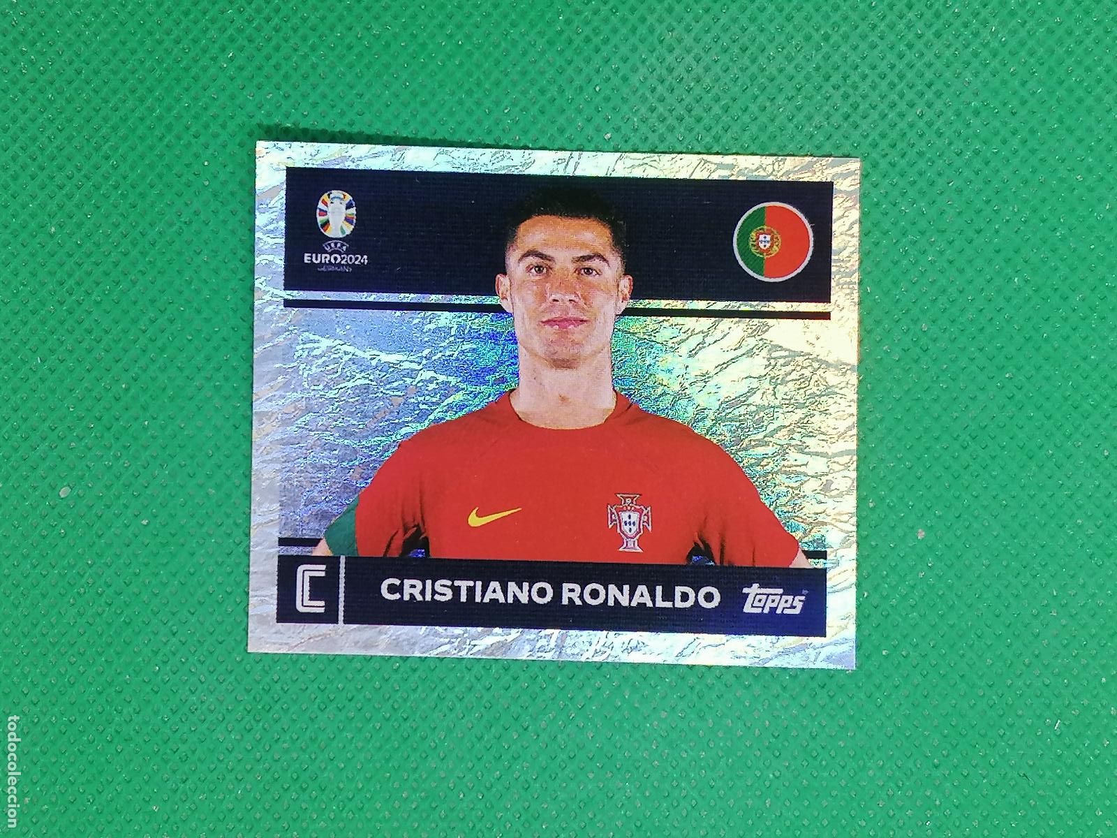 Cromos de f&uacute;tbol: POR 2 POR2 CRISTIANO RONALDO PORTUGAL ⚽ TOPPS EURO 2024 24 GERMANY STICKERS ⚽