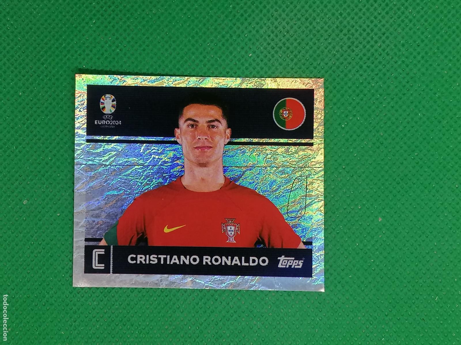 Cromos de f&uacute;tbol: POR 2 POR2 CRISTIANO RONALDO PORTUGAL ⚽ TOPPS EURO 2024 24 GERMANY STICKERS ⚽