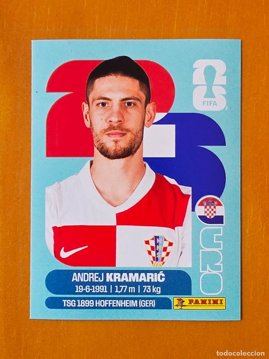 Cromos de f&uacute;tbol: CRO 19 Amdrej Kramarić, Croacia, Panini FIFA World Cup Mundial 2026 Sticker