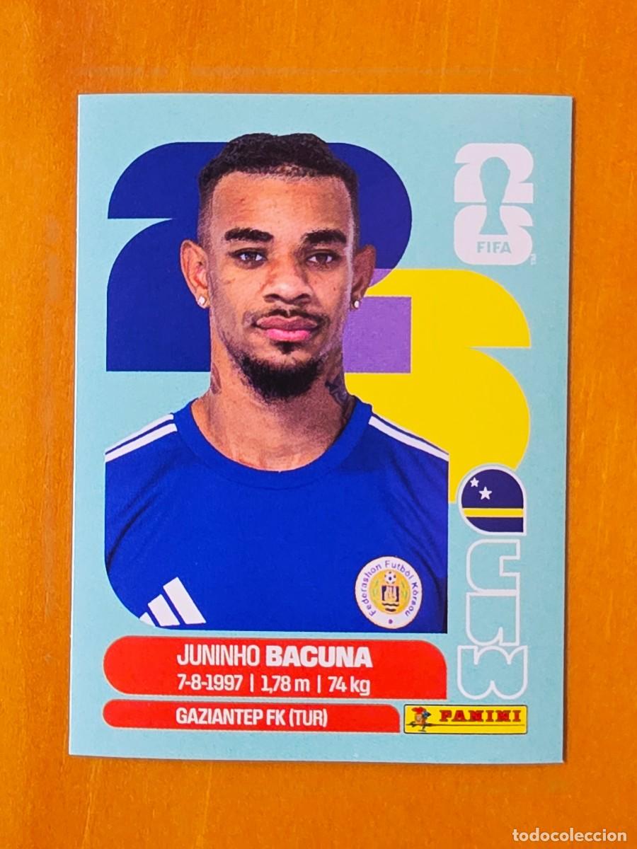 Cromos de f&uacute;tbol: CUW 11 Juninho Bacuna, Curazao, Panini FIFA World Cup Mundial 2026 Sticker