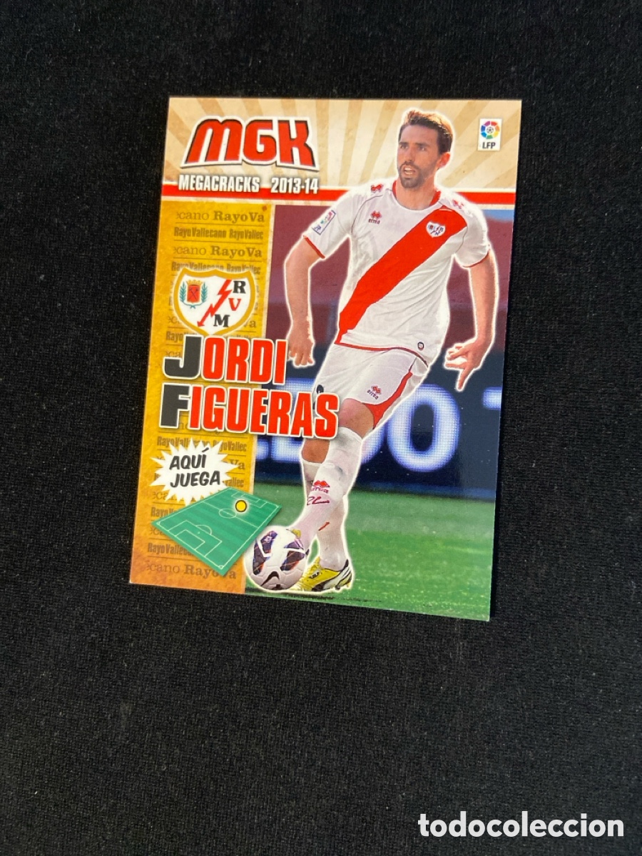 Cromos de f&uacute;tbol: JORDI FIGUERAS 259 (RAYO VALLECANO)
