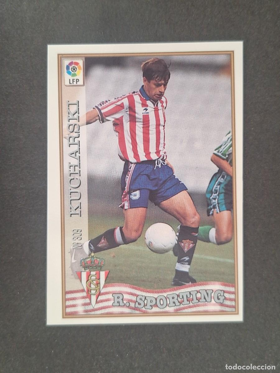 Cromos de f&uacute;tbol: L1 KUCHARSKI SPORTING DE GIJON 309 MUNDICROMO LAS FICHAS DE LA LIGA 1997 1998 97 98
