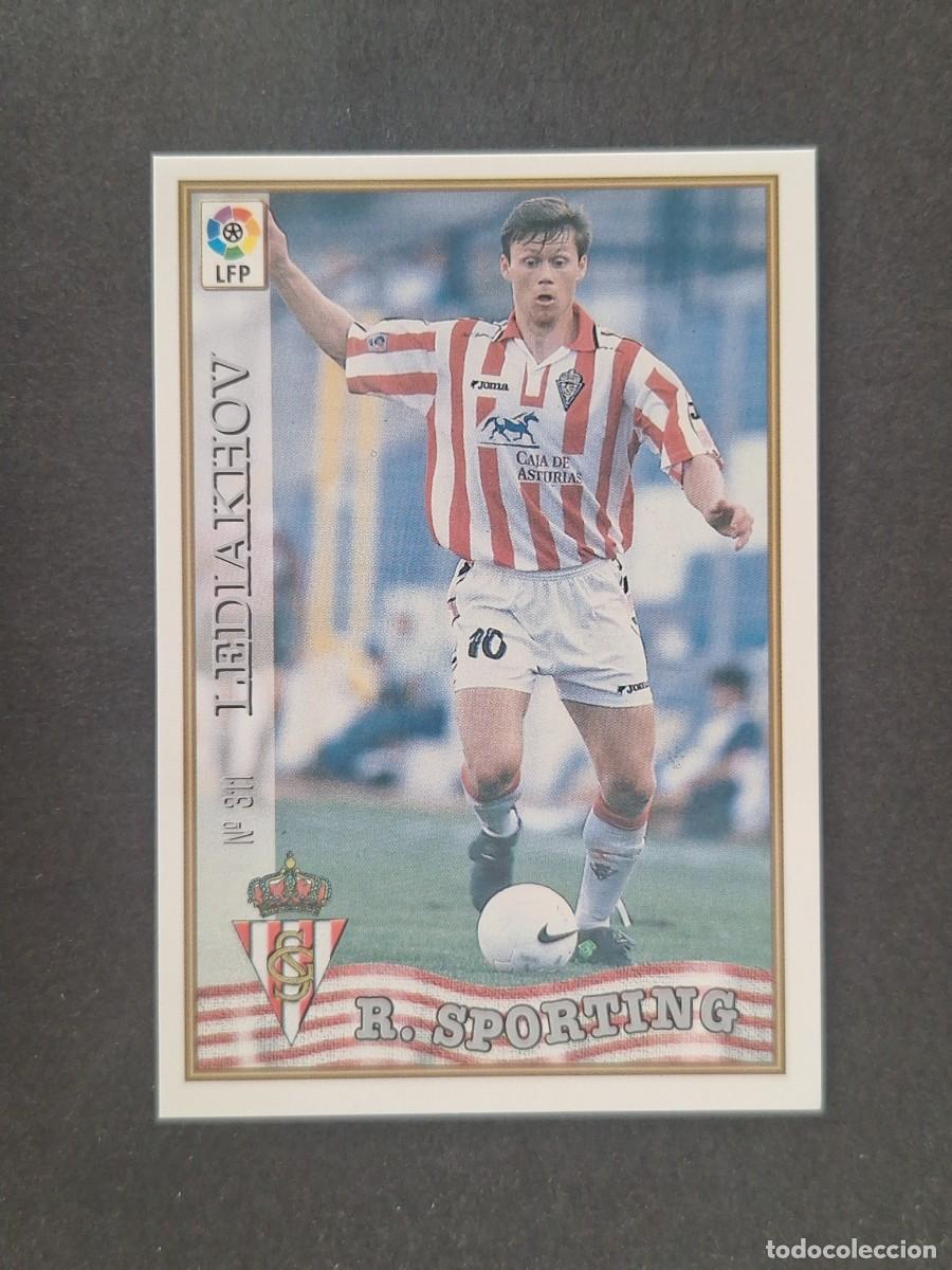Cromos de Futebol: L1 LEDIAKHOV SPORTING DE GIJON 311 MUNDICROMO LAS FICHAS DE LA LIGA 1997 1998 97 98