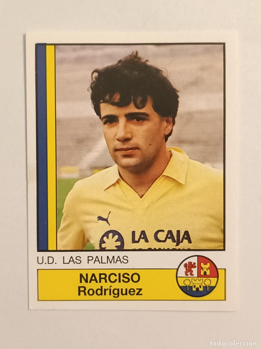 Fu&szlig;ball-Sticker: #184 NARCISO (U.D. LAS PALMAS) FUTBOL 87 PANINI