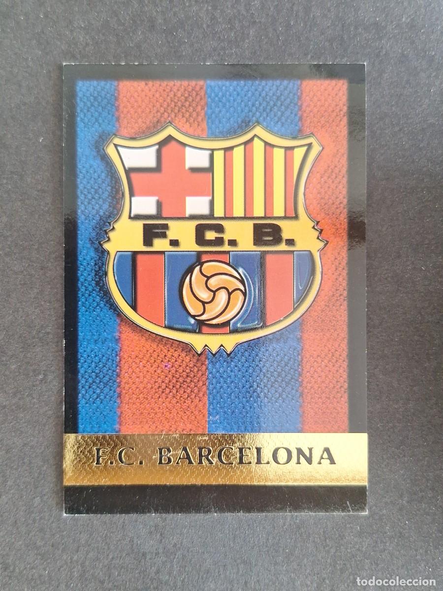 Fu&szlig;ball-Sticker: L1 ESCUDO F. C. BARCELONA 1 MUNDICROMO LAS FICHAS DE LA LIGA 2000 99 00