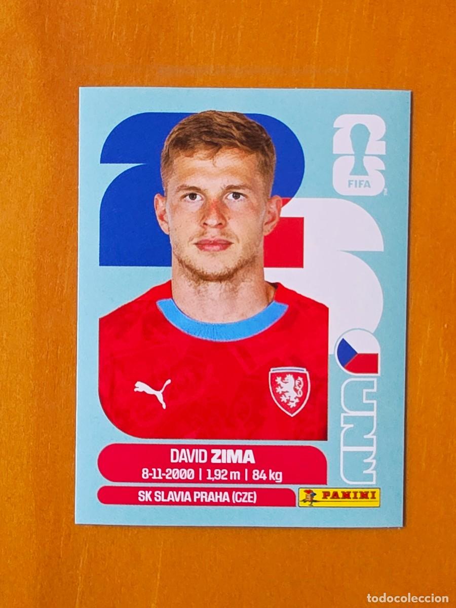 Fu&szlig;ball-Sticker: CZE 8 David Zima, Rep&uacute;blica Checa Chequia, Panini FIFA World Cup Mundial 2026 Sticker