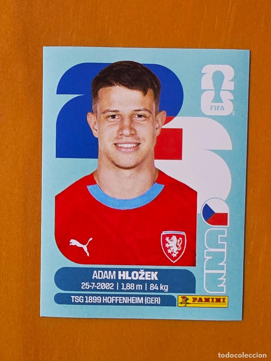 Cromos de f&uacute;tbol: CZE 19 Adam Hložek, Rep&uacute;blica Checa Chequia, Panini FIFA World Cup Mundial 2026 Sticker