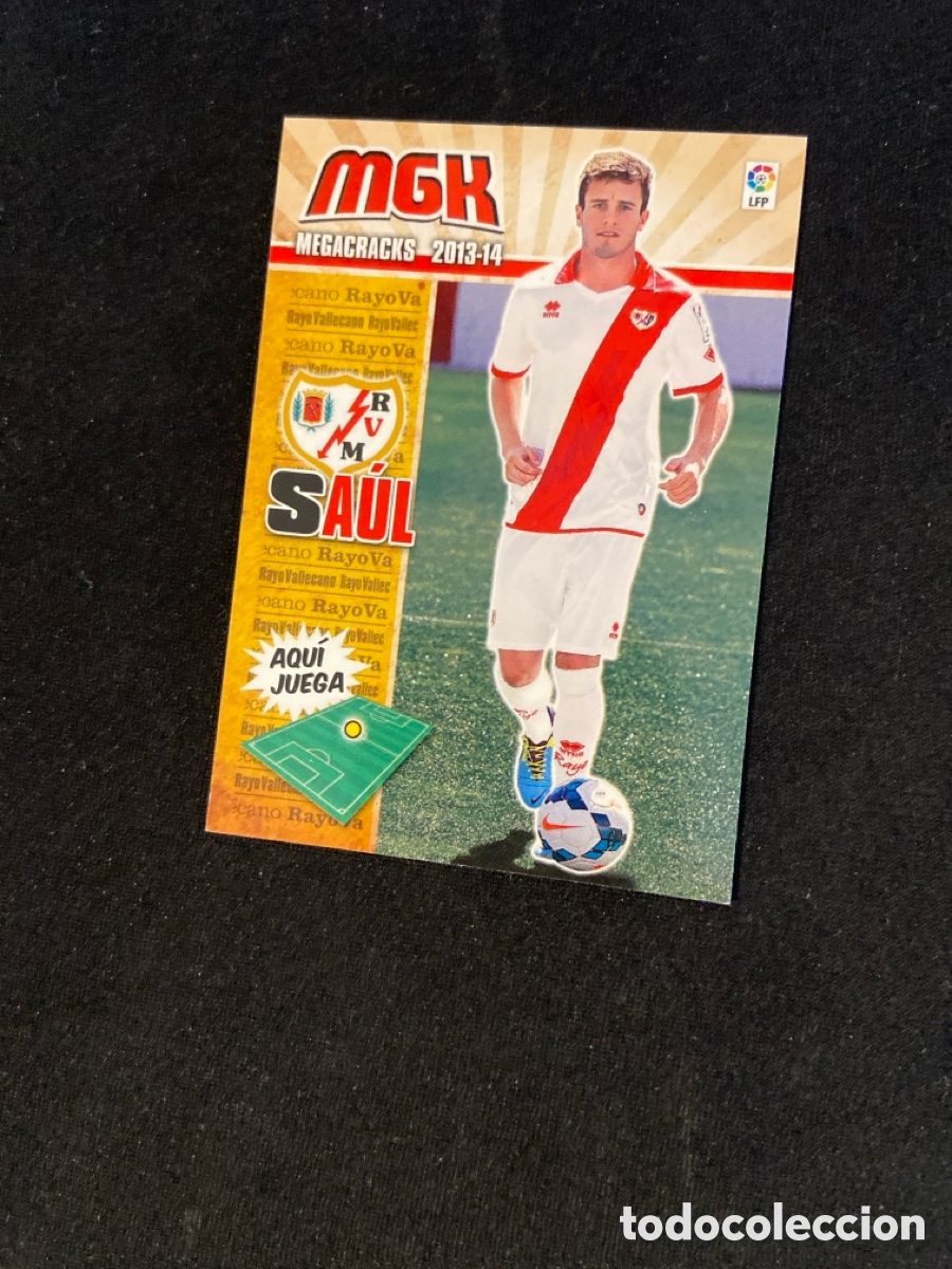 Cromos de f&uacute;tbol: SAUL 261 BIS (RAYO VALLECANO)