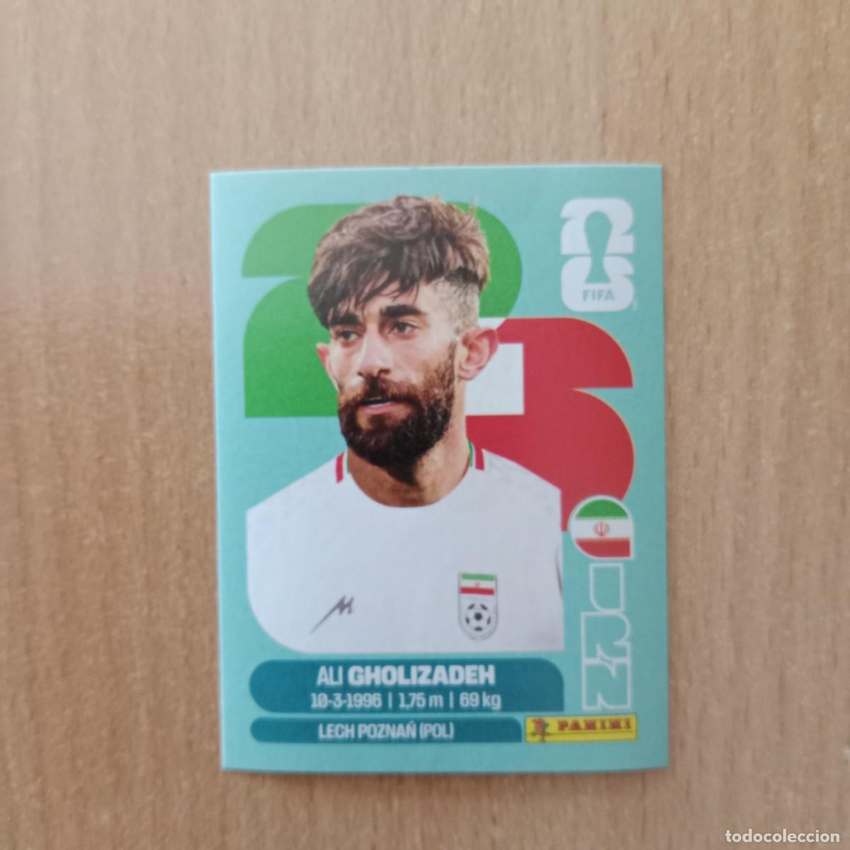 Cromos de f&uacute;tbol: ALI GHOLIZADEH , IR&Aacute;N , STICKER CROMO N&ordm; IRN 20 , FIFA WORLD CUP 2026 - PANINI - A&Ntilde;O 2026.