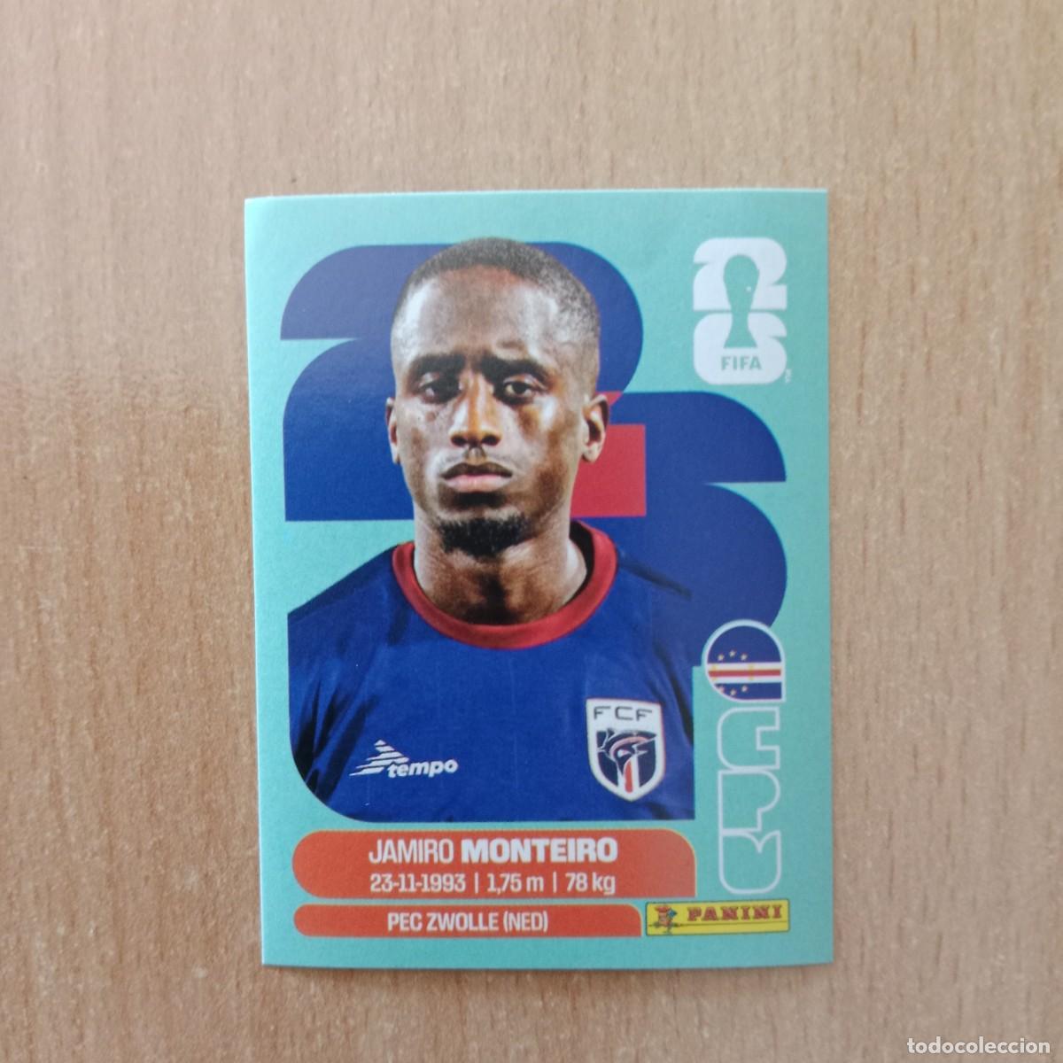 Cromos de f&uacute;tbol: JAMIRO MONTEIRO , CABO VERDE , STICKER CROMO N&ordm; CPV 12 , FIFA WORLD CUP 2026 - PANINI - A&Ntilde;O 2026.