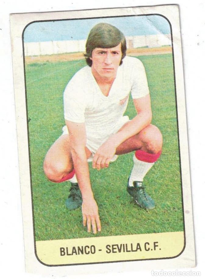 Cromos de f&uacute;tbol: CROMO - BLANCO - SEVILLA C.F. - LIGA 78 / 79 - EDICIONES ESTE - 1978 - 1979