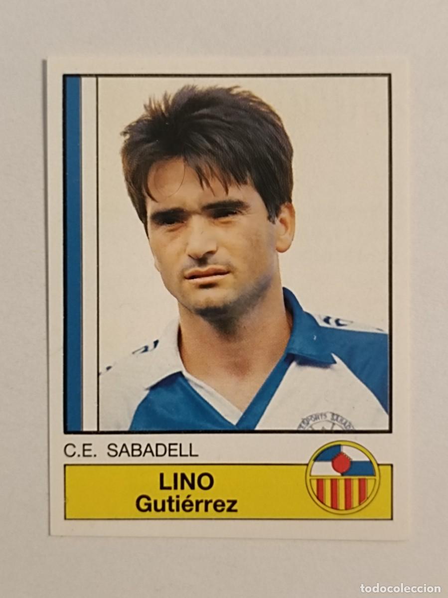 Cromos de f&uacute;tbol: #218 LINO (C.E. SABADELL) FUTBOL 87 PANINI
