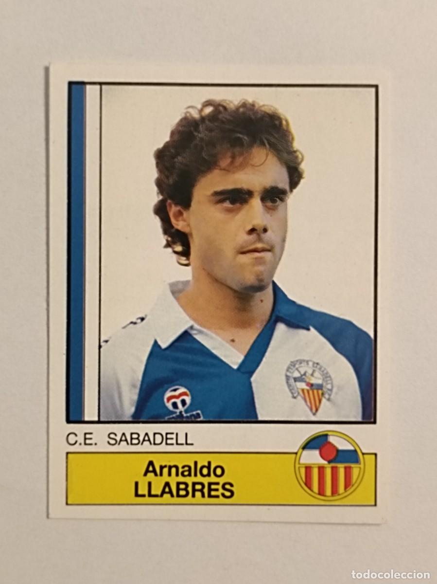 Cromos de f&uacute;tbol: #222 LLABRES (C.E. SABADELL) FUTBOL 87 PANINI