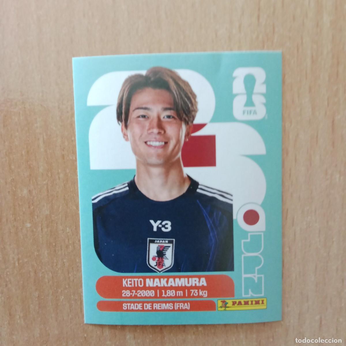 Cromos de Futebol: KEITO NAKAMURA , JAP&Oacute;N , STICKER CROMO N&ordm; JPN 15 , FIFA WORLD CUP 2026 - PANINI - A&Ntilde;O 2026.