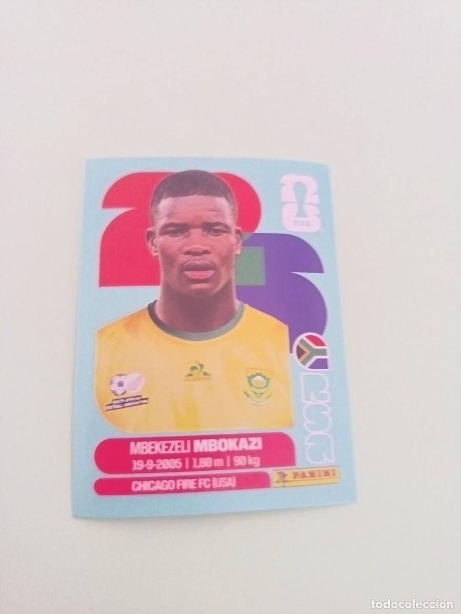 Cromos de f&uacute;tbol: CROMO MUNDIAL 2026 - SUDAFRICA RSA 6