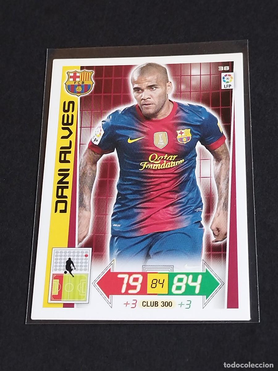 Figurine di Calcio: DANI ALVES #38 FC BARCELONA - ADRENALYN XL LIGA BBVA 2012 2013 - PANINI 12 13 CROMO FUTBOL