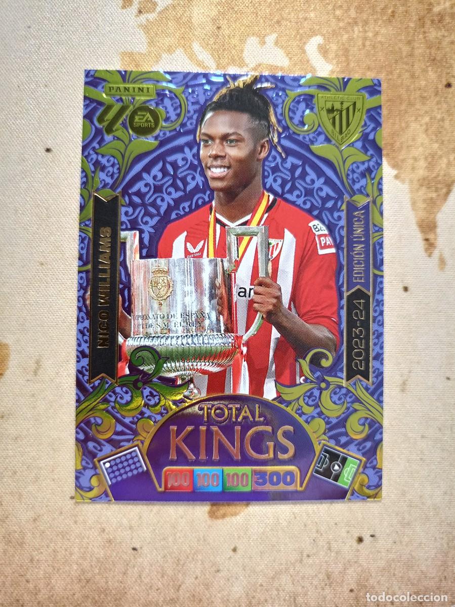 Figurine di Calcio: Total Kings 2023-24 NICO WILLIAMS Adrenalyn 2025-26