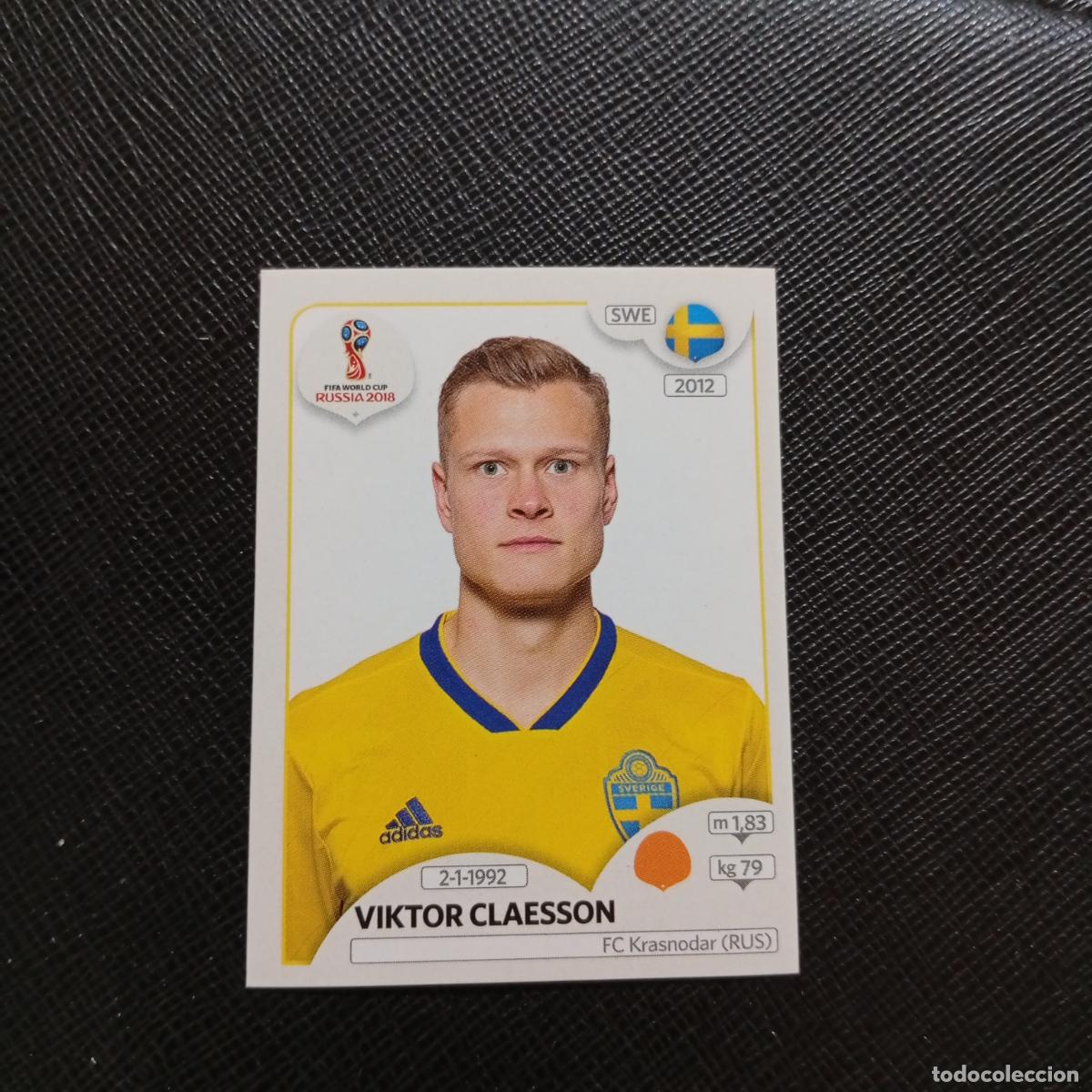 Cromos de f&uacute;tbol: 485 VIKTOR CLAESSON SUECIA PANINI MUNDIAL RUSIA 2018 CROMO FUTBOL 18 - SIN PEGAR - CJ2 ..