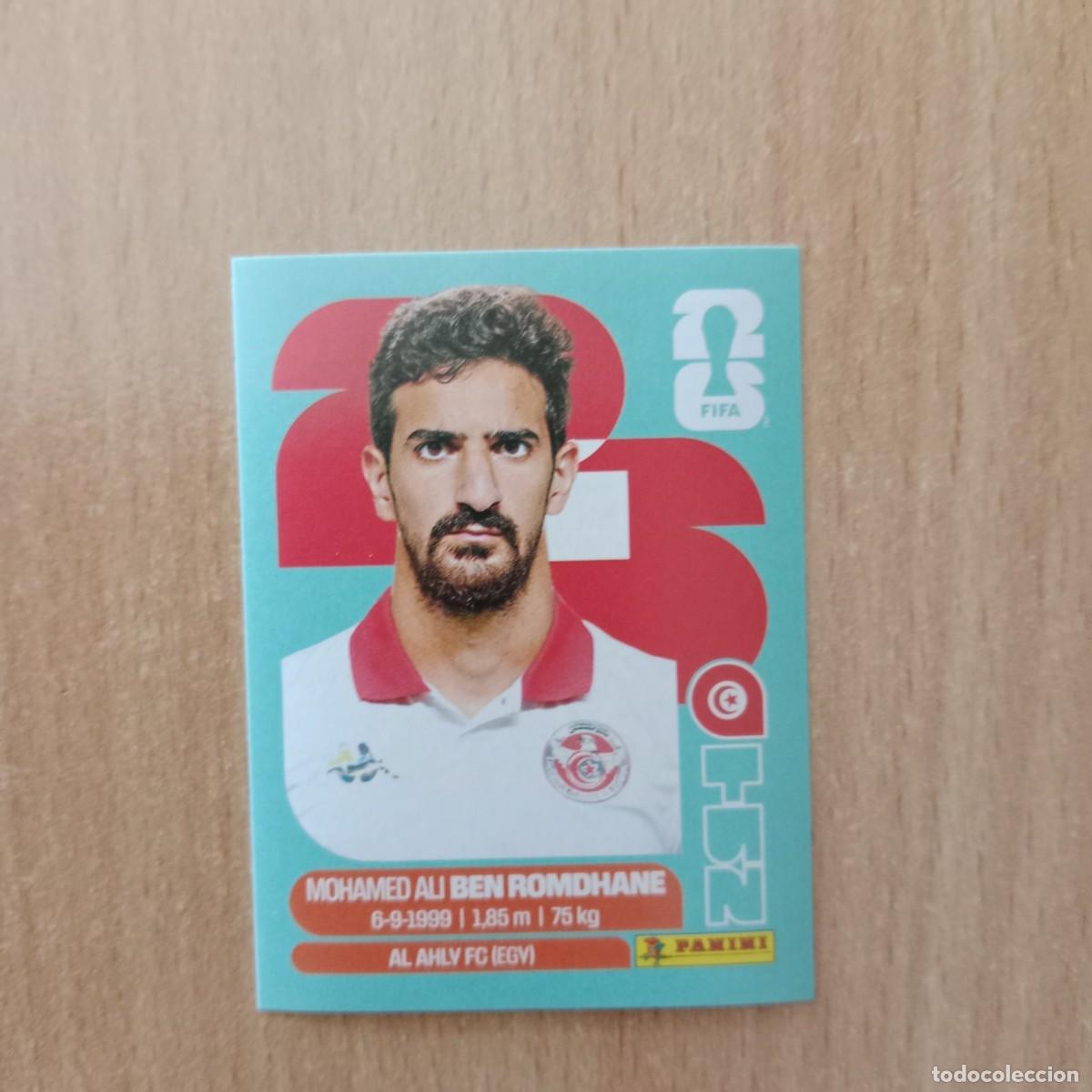 Cromos de f&uacute;tbol: MOHAMED ALI BEN ROMDHANE , T&Uacute;NEZ ,STICKER CROMO N&ordm; TUN 12 ,FIFA WORLD CUP 2026 - PANINI - A&Ntilde;O 2026.