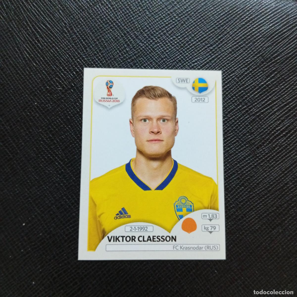 Cromos de f&uacute;tbol: 485 VIKTOR CLAESSON SUECIA PANINI MUNDIAL RUSIA 2018 CROMO FUTBOL 18 - SIN PEGAR - CJ2 ..