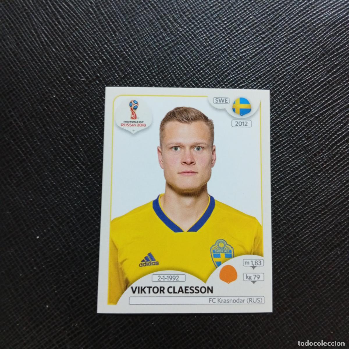 Cromos de f&uacute;tbol: 485 VIKTOR CLAESSON SUECIA PANINI MUNDIAL RUSIA 2018 CROMO FUTBOL 18 - SIN PEGAR - CJ2 ...
