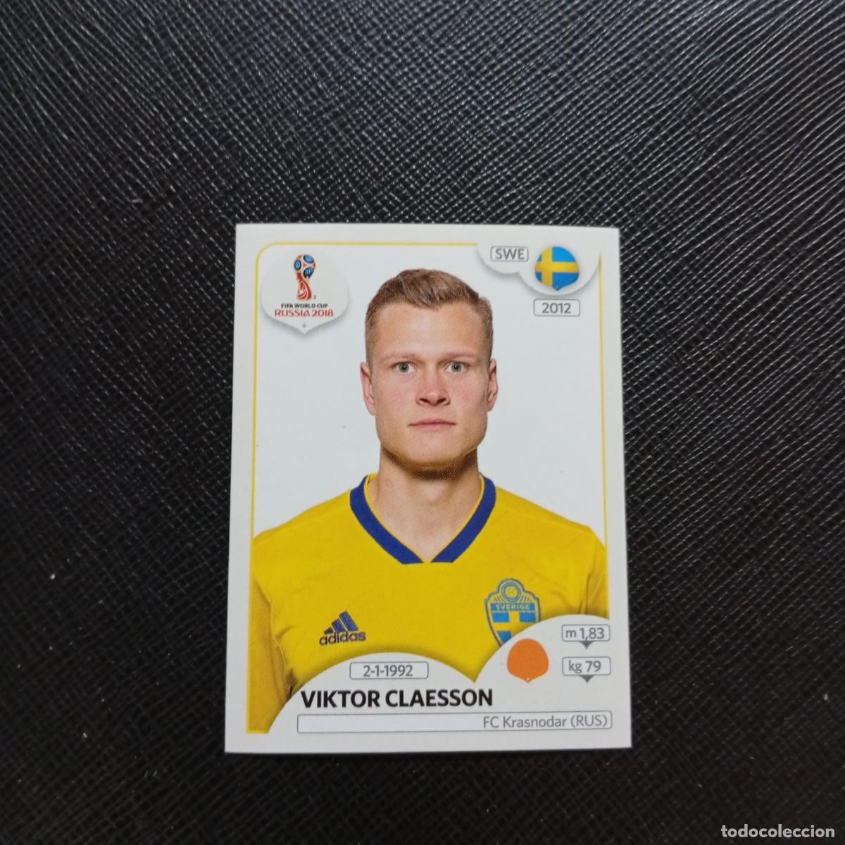 Cromos de f&uacute;tbol: 485 VIKTOR CLAESSON SUECIA PANINI MUNDIAL RUSIA 2018 CROMO FUTBOL 18 - SIN PEGAR - CJ2 ...