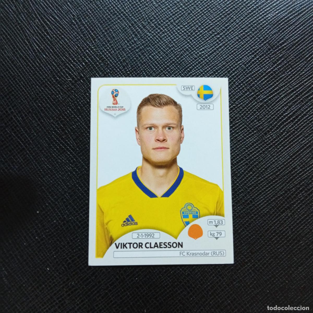 Cromos de f&uacute;tbol: 485 VIKTOR CLAESSON SUECIA PANINI MUNDIAL RUSIA 2018 CROMO FUTBOL 18 - SIN PEGAR - CJ2 ......