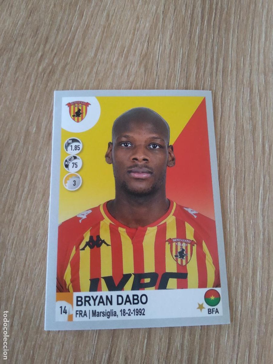 Cromos de f&uacute;tbol: 73 BRYAN DABO BENEVENTO CROMO FUTBOL PANINI LIGA ITALIA 20-21 CALCIATORI 2020-2021