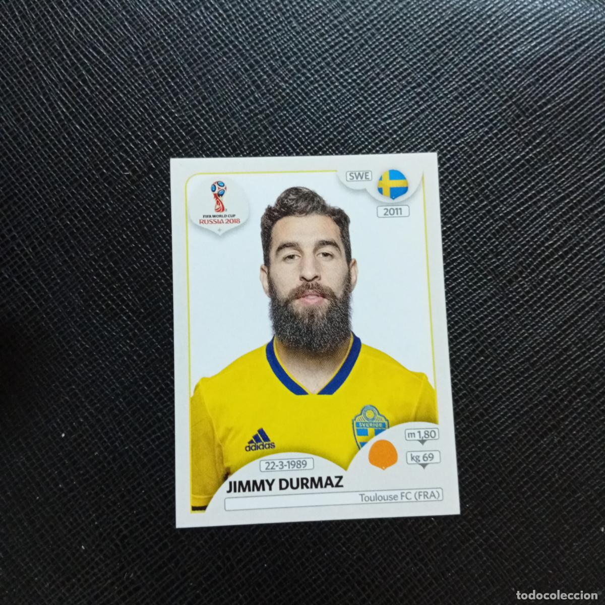 Cromos de f&uacute;tbol: 486 JIMMY DURMAZ SUECIA PANINI MUNDIAL RUSIA 2018 CROMO FUTBOL 18 - SIN PEGAR - CJ2 ..