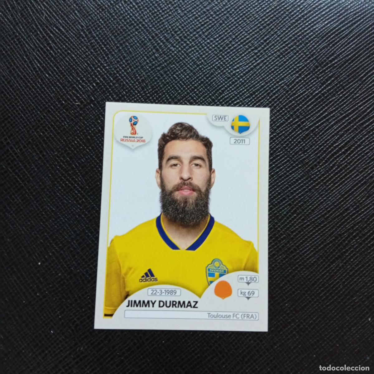 Cromos de f&uacute;tbol: 486 JIMMY DURMAZ SUECIA PANINI MUNDIAL RUSIA 2018 CROMO FUTBOL 18 - SIN PEGAR - CJ2 ..