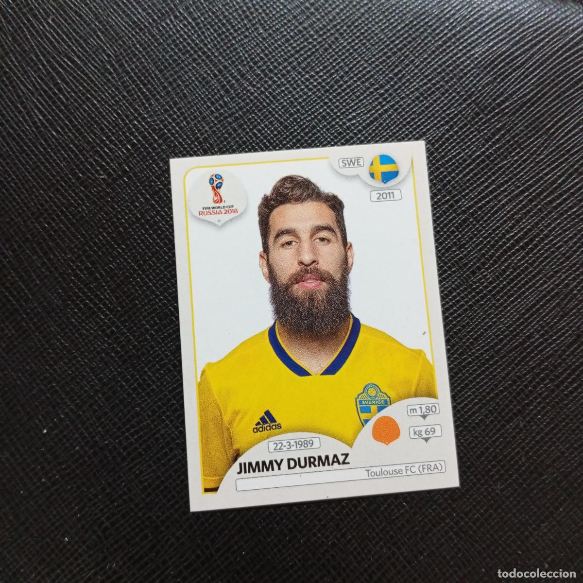 Cromos de f&uacute;tbol: 486 JIMMY DURMAZ SUECIA PANINI MUNDIAL RUSIA 2018 CROMO FUTBOL 18 - SIN PEGAR - CJ2 ...