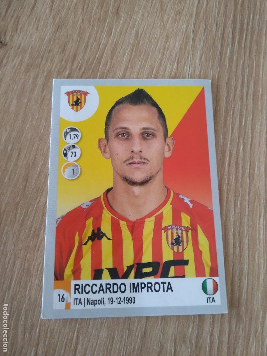 Cromos de f&uacute;tbol: 77 RICCARDO IMPROTA BENEVENTO CROMO FUTBOL PANINI LIGA ITALIA 20-21 CALCIATORI 2020-2021