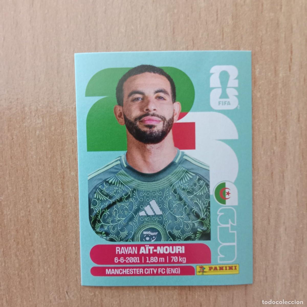 Cromos de f&uacute;tbol: RAYAN A&Iuml;T-NOURI , ARGELIA , STICKER CROMO N&ordm; ALG 5 , FIFA WORLD CUP 2026 - PANINI - A&Ntilde;O 2026.